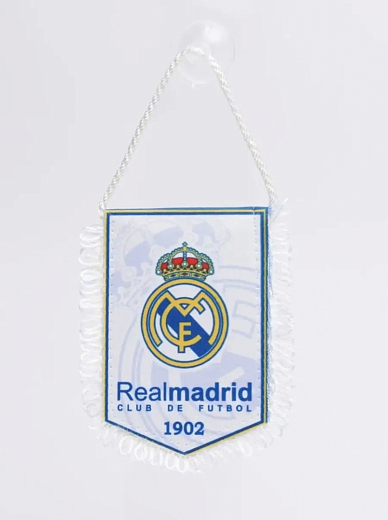 Вымпел Real Madrid на присоске 8х12 см