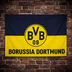 Флаг ФК Борусия Дортмунд Borussia Dortmund FC BVB 09