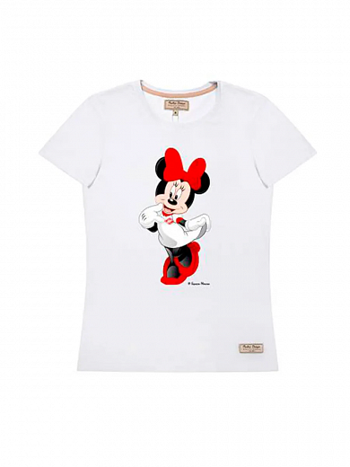 Футболка Спартак Mini Mouse белая