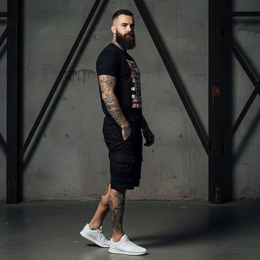 ФУТБОЛКА СПАРТАК JERSIES ЧЕРНАЯ