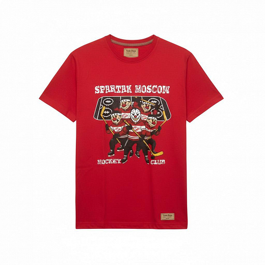 Футболка Spartak Moscow Hockey Club красная