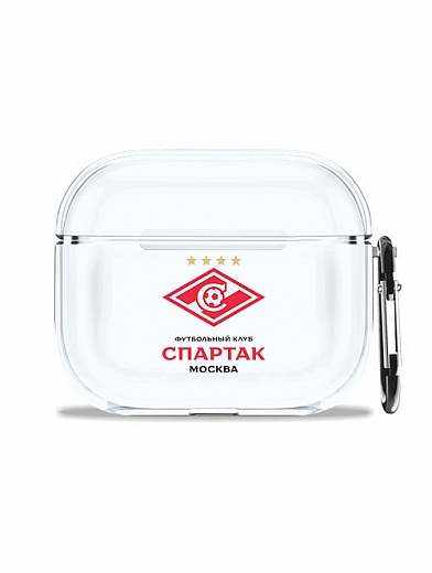 Силиконовый чехол для AirPods 3 Футбольная команда Спартак