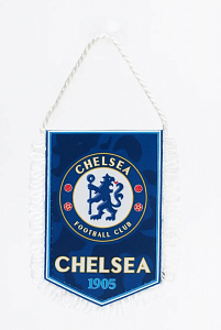 Вымпел Chelsea на присоске 8х12 см