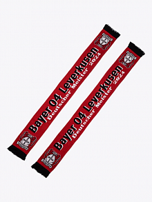 Шарф Байер Bayer 04 Leverkusen Deutscher Meister 2024