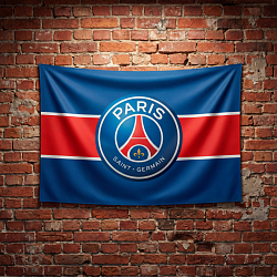Флаг Футбольный клуб ПСЖ Paris Saint-Germain