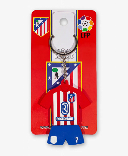 Брелок футбольная форма Атлетико Griezmann