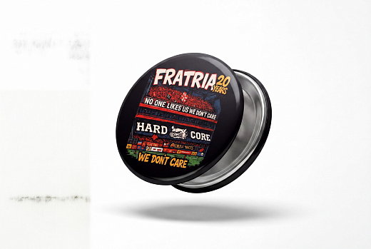 Значок Спартак Fratria Hard Core