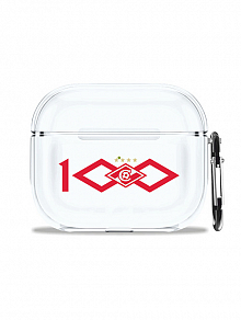 Силиконовый чехол для AirPods 3 С юбилеем, "Спартак"!