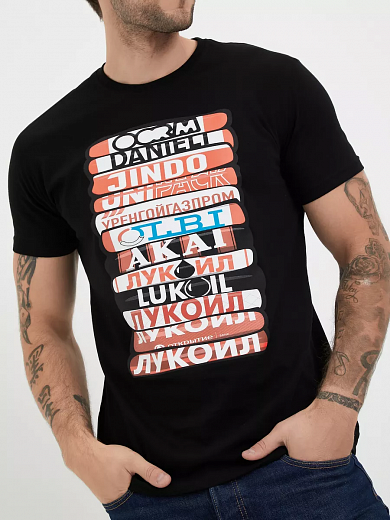 ФУТБОЛКА СПАРТАК JERSIES ЧЕРНАЯ
