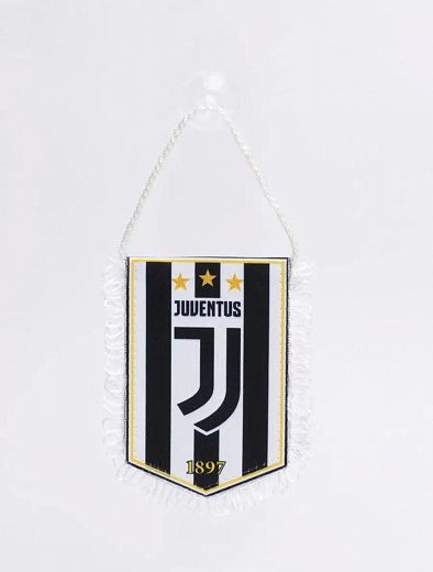 Вымпел Juventus на присоске 8х12 см