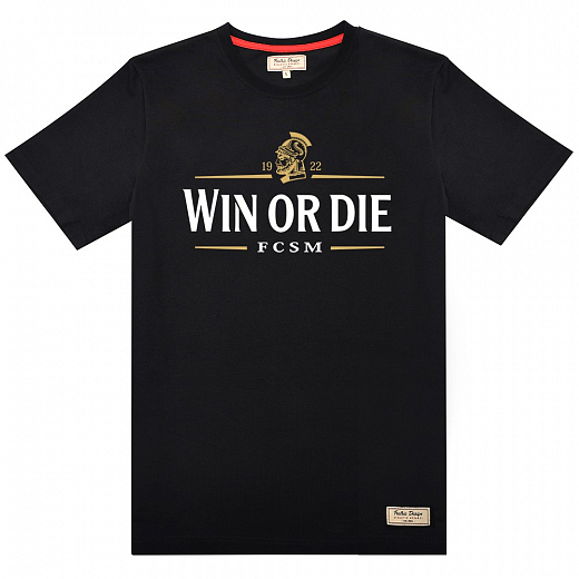 ФУТБОЛКА WIN OR DIE ЧЁРНАЯ