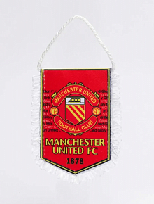 Вымпел средний 15х22 см Манчестер Юнайтед Manchester United