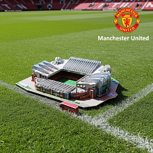 ЗD ПАЗЛ СТАДИОНА OLD TRAFFORD МАНЧЕСТЕР ЮНАЙТЕД