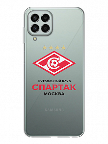 Силиконовый чехол для Samsung M33 Российский футбольный клуб Спартак