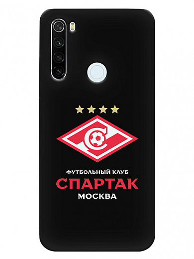 Силиконовый чехол для Xiaomi Redmi Note 8T ФК Спартак Москва