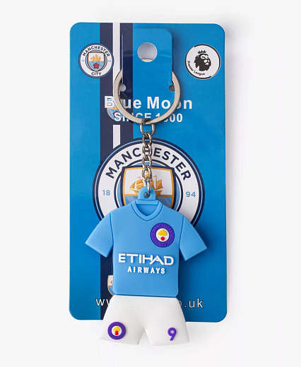 Брелок футбольная форма Manchester City Haaland