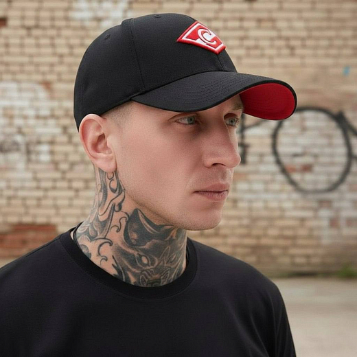 Бейсболка Спартак Москва РОМБ BLACK