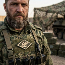 Нашивка Спартак Ромб на липучке
