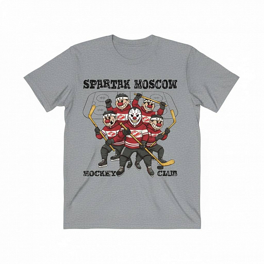 Футболка Spartak Moscow Hockey Club Серая