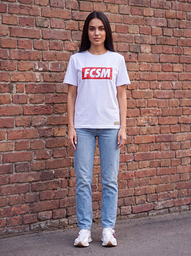 Футболка Спартак CAMO женская белая