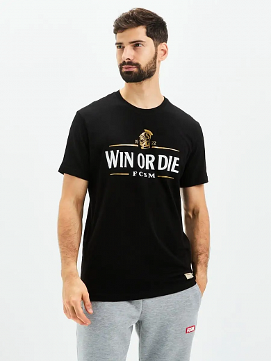 ФУТБОЛКА WIN OR DIE ЧЁРНАЯ