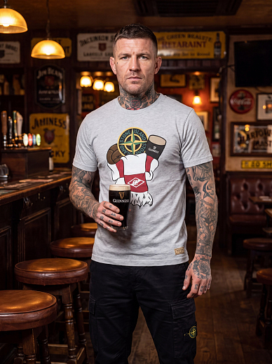 ФУТБОЛКА GUINNESS СЕРАЯ