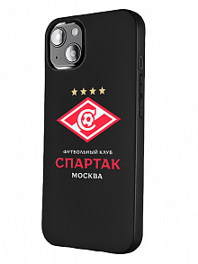 Силиконовый чехол для Apple iPhone 14 (6.1) ФК Спартак Москва